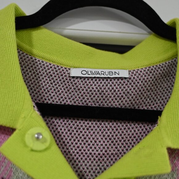 Olivia Rubin Size XS Celeste Plaid Knit Dress - Picture 5 of 12